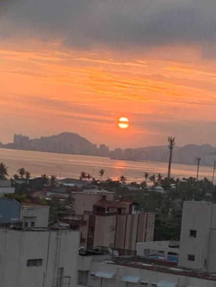 Condominio Club, Vista Para O Mar, Churrasqueira Guarujá Exteriör bild